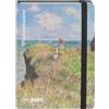 Franco Cosimo Panini Halta Definizione - Agenda Mini Giornaliera 12 Mesi, Agenda 2025 con Copertina Stampata con un'Opera d'Arte di Monet, Chiusura ad Elastico, Segnalibro e 352 Pagine, 11 x 15.3 cm, Passeggiata