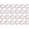 Beistle Baseball Girandole Sagome, Confezione Multipla White/Red/Black