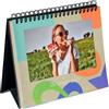 goldbuch Oh Happy Day 46 026 - Cornice portafoto con 12 passepartout illustrati per 12 foto da 10 x 15 cm da inserire, cornice intercambiabile 18 x 16,5 x 2,5 cm, cornice pieghevole da tavolo