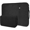 flintronic Custodia per Laptop da 14 Pollici, Sleeve per Laptop, Impermeabile Custodia Borsa Custodie Protettiva Compatibile con MacBook Pro/Acer/Dell/Lenovo/HP/Samsung/Sony/Asus, 14 Pollici