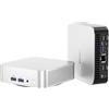 GEEKOM A6 Mini PC, AMD Ryzen 7 6800H (fino a 4,7 GHz),16GB DDR5 e 512GB SSD,Mini PC Windows 11, AMD Radeon 680M|WiFi 6E|BT5.2|USB4 x 2|4K Quad Display|Design Compatto in Alluminio