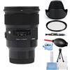 Sigma 24mm F/1.4 Dg HSM Art Obiettivo per sony E 401965 - Essenziale UV Filtro