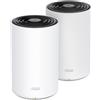 TP-Link Cavo di Rete Rigido UTP Categoria 6 TP-Link DECO PX50[2-PACK] Bianco