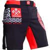 Hardcore Training Fight Shorts Uomo Pantaloncini da Combattimento Arti Marziali MMA BJJ Boxe Muay Thai Grappling Fitness No Gi