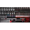 KS Tools 813.0086 SCS 1/2 Serie di chiavi a bussola, 86 pz in modulo 1.1/3