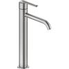 Duravit Rubinetto per lavabo, misura XL (altezza beccuccio 153 mm), rubinetto per lavandino a risparmio energetico (FreshStart), rubinetto a risparmio idrico (MinusFlow), rubinetto da bagno, acciaio