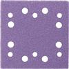 Trend Fogli abrasivi in zirconio 1/4 114x110 mm grana 80 (10 pz)