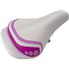 EIRONA Sella larga per bicicletta per bambini 12 14 16 18 pollici, comoda sella di ricambio per bici da ragazza, adatta per reggisella da 22,2 mm, accessori per bicicletta per bambini, viola