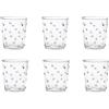 Zafferano Bicchiere Zafferano Party Tumbler Trasparente 45 Cl Set 6 pezzi In Vetro