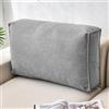 Generic Schienale Divano Cuscino Schienale Letto Cuscino Da Lettura Per Letto Sfoderabile Cuscini Testata Letto Cuscino a Cuneo Comodo Cuscino Lombare Letto,#6-60x45x12cm