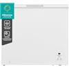 Hisense MCF189E1 Congelatore a pozzetto 191 litri di capacità, Classe energetica E, silenzioso 39 dB, Bianco, dimensioni LxPxA 96,3 cm x 63 cm x 84,7 cm
