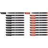 Stabilo Marcatore OHPen universal Permanente - Tratto Fine (0,7 mm) - Confezione da 10 - Nero & Marcatore OHPen universal Permanente - Tratto Fine (0,7 mm) - Confezione da 10 - Rosso