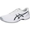 ASICS Gel-Game 9 Clay/OC, Sneaker Uomo, Bianco/Nero, 39.5 EU