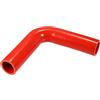 A ABSOPRO Accoppiatore A Gomito 90° Silicone ID 32mm Rosso 1 Pezzo | Rosso,Spessore 5mm, Diametro Esterno 42mm, Lunghezza 150mm, Temperatura Da -60°C A 300°C, Universale