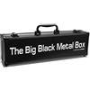 CardKingPro The Big Black Metal Box, compatibile con Cards Against Humanity, Magic The Gathering, MTG, (gioco non incluso) | Include 8 divisori | (versione lunga) può contenere fino a 1400 carte sciolte senza