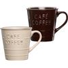 Ritzenhoff & Breker Set di tazze da caffè Usato, 2 pezzi, colori assortiti