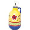 Excelsa Tex Mex Oliera/Acetiera, 400 ml, Ceramica, Rosso, Verde, Giallo