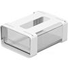 Zstar Cassetto sottostruttura con cassetti nascosti per ufficio, casa, scuola, scrivania, cassetto, 15 x 20 x 8,6 cm
