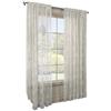 Commonwealth Home Fashions Mona Lisa Jacquard Smerlato Lace Panel, Guscio d' Uovo, 142,2 x 182,9 cm