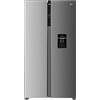 Beko GNO5322WDXPN side-by-side, frigorifero, congelatore, volume totale 532 l, 347 litri, area di congelamento 185 litri, display multifunzione, NoFrost, distributore d'acqua, acciaio inossidabile