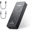 Fikwot FP110 1TB esterno SSD,fino a 3700 MB/s, Raffreddato a ventola, protocollo di trasferimento USB4, compatibile con Smart TV, PS5/PS4(Pro), iPhone 15/16, Xbox, Mac e Windows e altri dispositivi