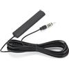 Panlouting Antenna Autoradio Universale con Connettore DIN | Antenna AM FM Adesiva con Spina DIN per Parabrezza Auto, Veicolo, Camion, SUV, Autoradio | 1.5 Metri