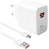 SELURK 88W SuperCharge Caricabatterie Rapido per Huawei Honor, 2 Porte USB C con PD 88W e Cavo USB C 6A 1M, Caricatore SuperRapido per Honor 200, 90 Lite, 70 Lite, 60, Magic6, X8b, X9b, Magic7 Lite, Mate 60