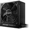be quiet! System Power 11 650W alimentatore, ATX 3.1, con supporto a GPU PCIe 5.1, ventola da 120mm di qualità a controllo termico, potente rail da 12V, tecnologia DC-to-DC, efficienza 80 PLUS® Bronze