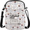 MYSOMY Pallavolo Regali per Giocatori Squadre Pallavolo Mamma Cerniera Crossbody Bag Pallavolo Mamma Coach Team Apprezzamento Regali, Pallavolo Cb, 14.7 x 2 x 21centimeters (5.8 x 0.8 x 8.3 inches)