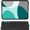 LOGITECH - FLIP FOLIO IPAD PRO 11 - Custodia tablet-ebook-palmari 11 pollici + tastiera Bluetooth - Graphite