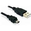 DELOCK 82252 CABLE USB 1,5 M 2.0 USB A MINI-USB B NEGRO