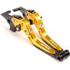 ZESIDIMO Per TMAX 530 TMAX530 SX DX 2012-2019 TMAX 560 2020 2021 2022 2023 2024 Tech Max Leve Freno Frizione in alluminio Per Moto (Oro)