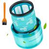 Elalove Filtri Lavabili per Aspirapolvere a Mano, Compatibile con Dyson V11 Absolute, V11 Animal, V15 Detect, con Spazzolino di Pulizia Incluso