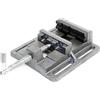 Wiltec Morsa per macchine utensili, larghezza ganasce 75mm, Morsa da officina