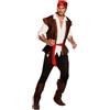 Boland - Costume per Adulti Pirata Thunder, Pantaloni, Camicia, Gilet, Polsini, Capitano, Jack, Sparrow, Pirata, ammutinamento, Carnevale, Halloween, Festa in Maschera, Travestimento, teatro