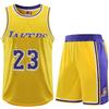 Awonlate Completo Basket Bambino Numero 23, Senza Maglia da Basket e Pantaloncini, Completo Pallacanestro para Niño y Niña L,Taglia: 26 (Altezza: 140-150 CM)