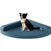 Rucener Cuccia triangolare per cani di diverse dimensioni, super morbida, ortopedica con rivestimento rimovibile, letto imbottito per animali domestici e cuccioli lavabili (blu, XXL)