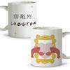LolaPix Tazza Friends. Tazze originali da regalare. Regali geek. Tazza in ceramica. 330 ml. Lobster