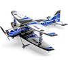 E-Flite 4-Site Flat Foamy 800 mm Bind N Fly, AS3X, Safe Select Stabilizzazione, aereo telecomandato per volo acrobatico lento e aggressivo per interni ed esterni