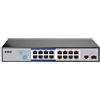 Hored AI6016 - Smart Switch Poe a 18 Porte, 16 Porte Poe, 1 Porta SFP, 802.3af,