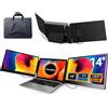 Cevaton Monitor portatile, 14 pollici FHD 1080P IPS Estensore dello schermo del