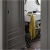 Fazzini Square Coppia ospite e Asciugamano - Colore: SQUCOPP - Jacquard Verde/Senape