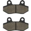 LOCOPOW Pastiglie Freno Anteriori e Posteriori per HYOSUNG GT 125 GT 650 GT 250 GV 125 GV 700 GV 250 XRX 125 GT 125 R 06-14 GT 650 X 07 ST7 (ST 700 i) 10-15 ST7 Deluxe (ST 700 i) 12-15