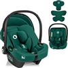 LIONELO ASTRID i-Size Seggiolino Auto Neonati 40-87cm Ovetto gr 0+ Montaggio rivolto all'indietro, Cintura di sicurezza a 3punti Protezione laterale Inserto Dri-Seat