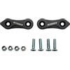 ACCOSSATO Coppia tappi coprifori specchietti Accossato nero per Suzuki Gsxr 750 dal 2001 al 2017 (CC 750)