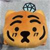 bongbongee x muziktiger sdraiato M imbottito 15 x 25 x 15 cm giocattolo tigre 56