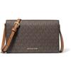Michael Kors per donna. [32T4GJ6C6B] Borsa Jet Set Media Marrone, Casual, Tela