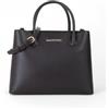 Valentino per donna. [VBS9AL04] Borsa nera Faith Re, Nero, Casual, Poliuretano