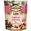 CARNILOVE Snack croccanti con agnello e mirtilli rossi 200g