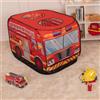 Selonis Tenda Gioco Bambini Camion Pompieri SENZA Palline Struttura Portatile Interno Esterno Avventura Sensoriale Montaggio Facile Regalo Originale Idea Creativa Per Cameretta E Giardino